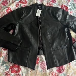 Torrid brand faux leather jacket size 1